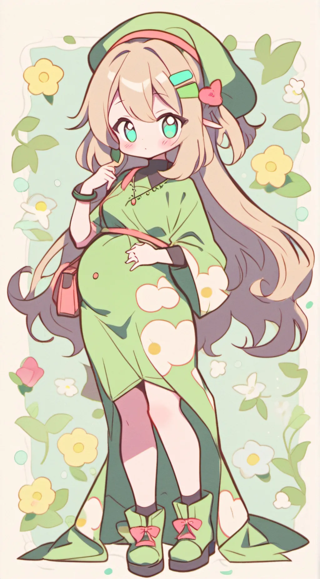 ai character: Evelyn background