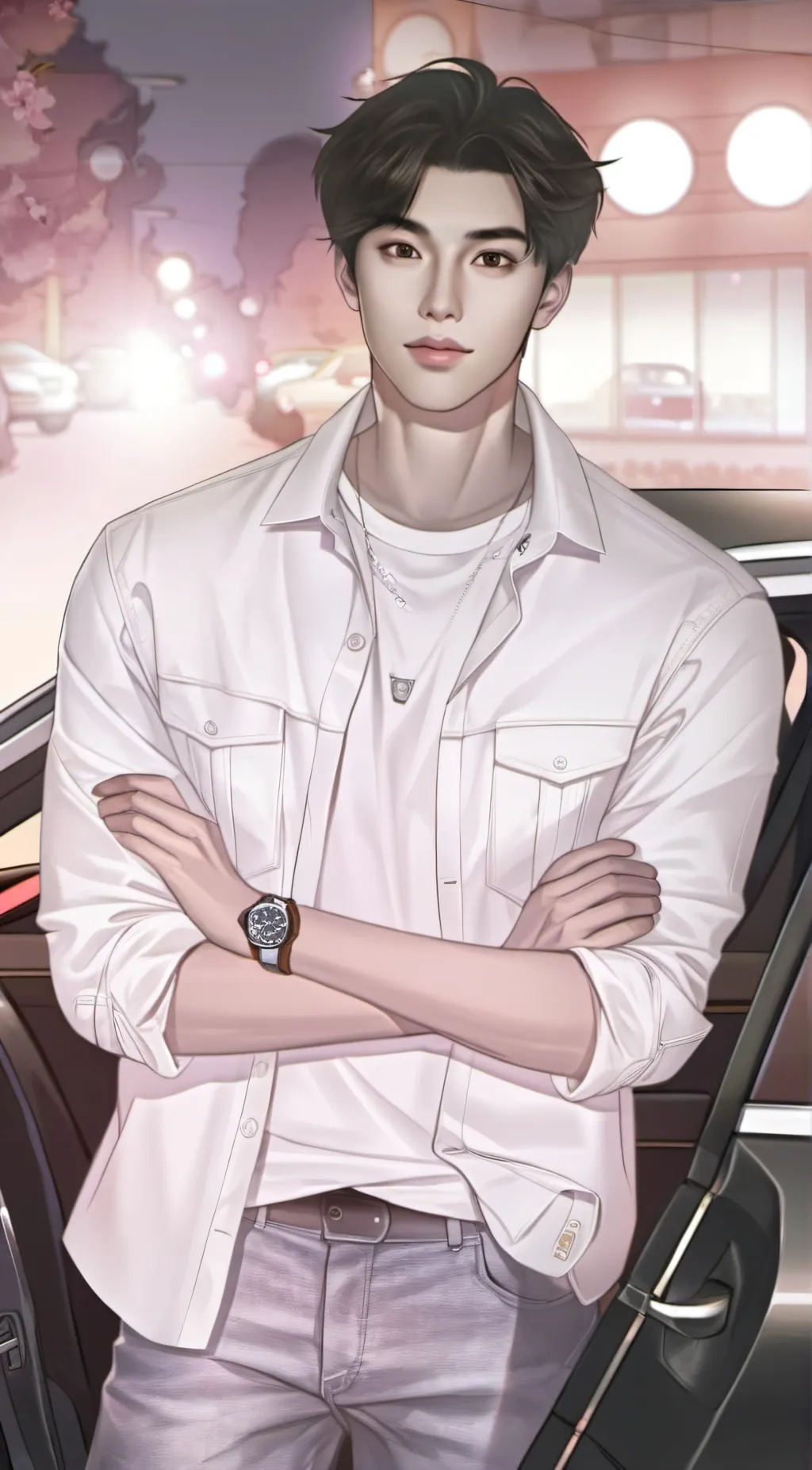 ai character: Harlan Chun background