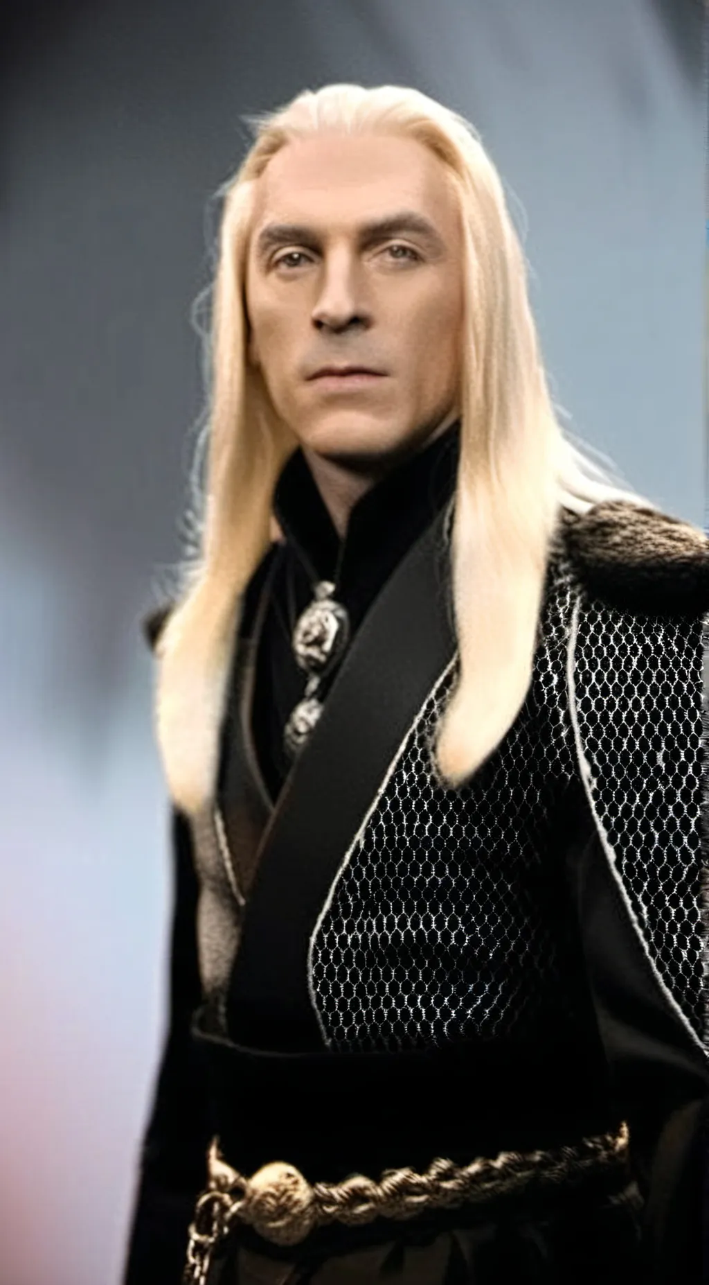 ai character: Lucius Malfoy  background