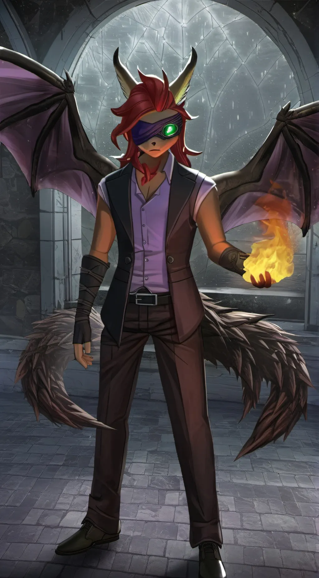 ai character: Drake background