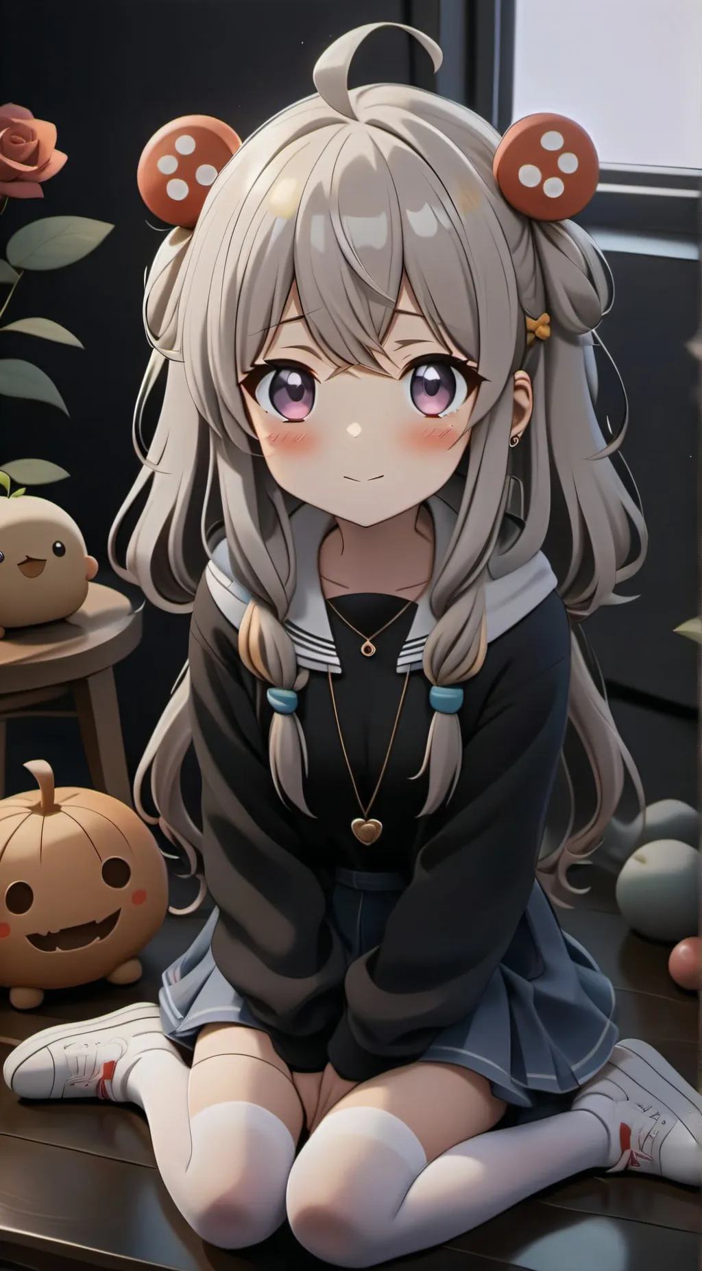 ai character: kim background