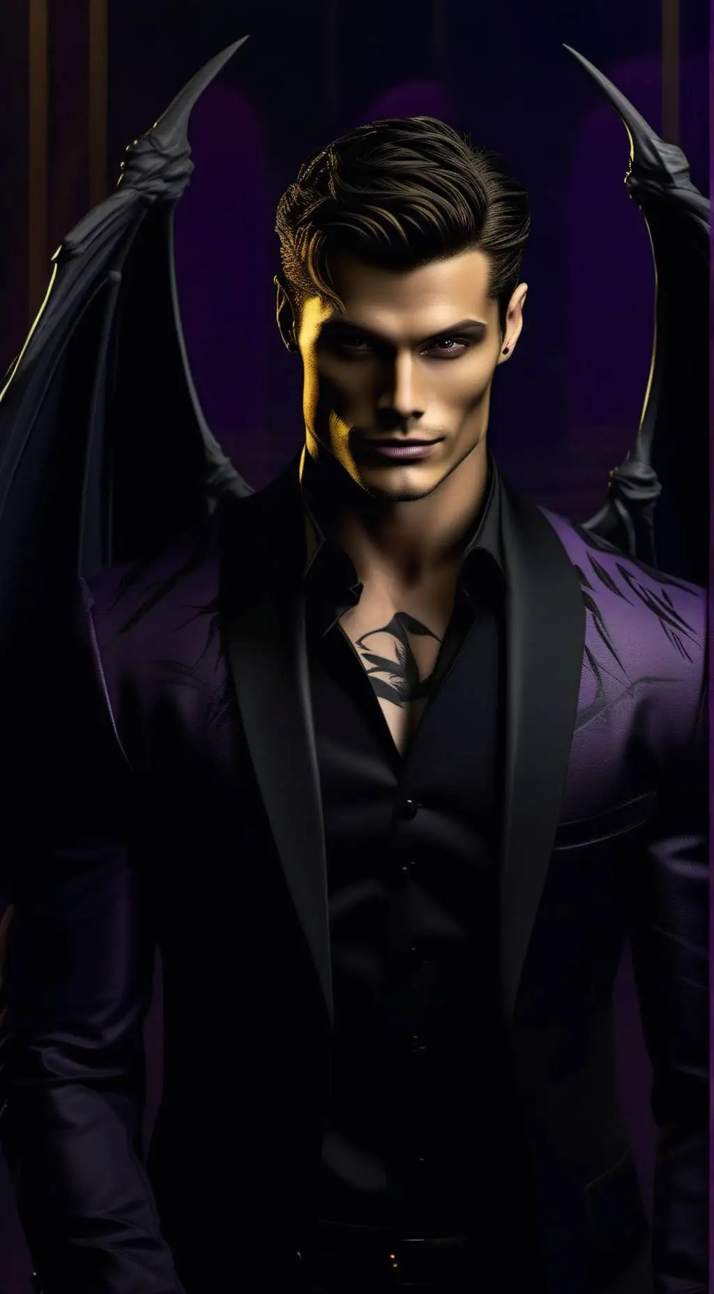 ai character: Rhysand background