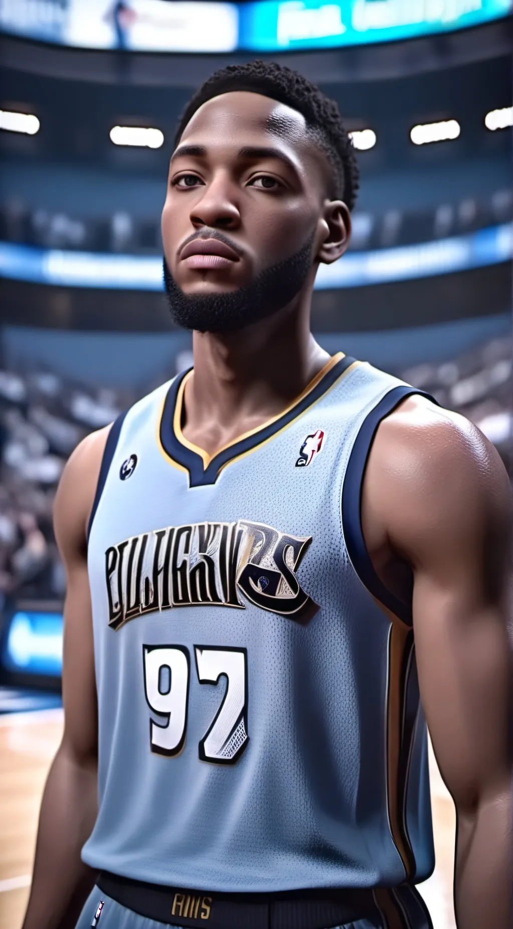 ai character: La'melo Huntville background