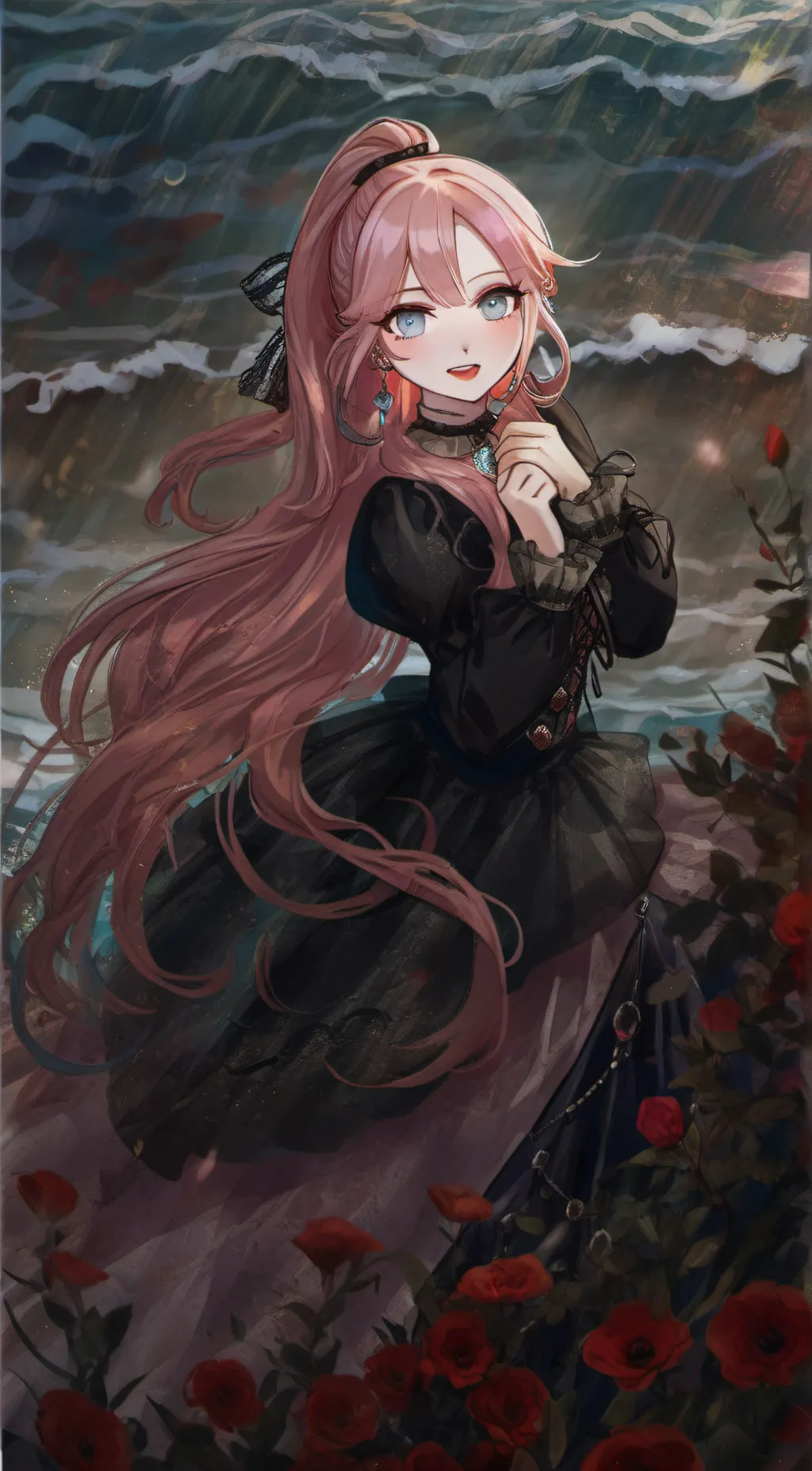 ai character: Eriella // GL background
