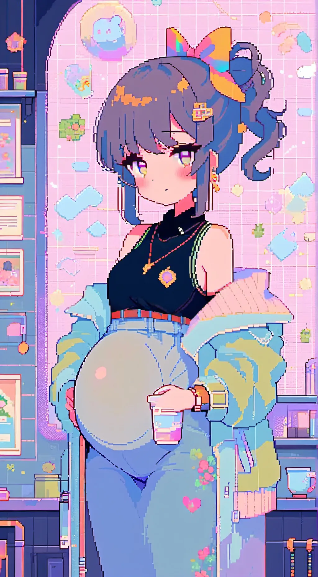 ai character: alastor(girl) background