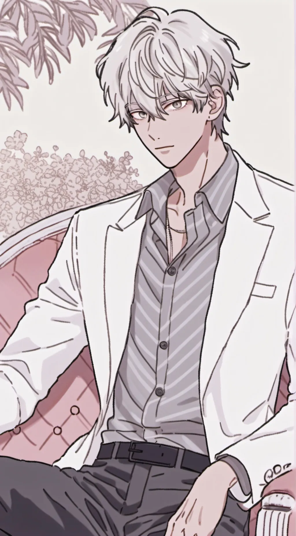 ai character: Ash background