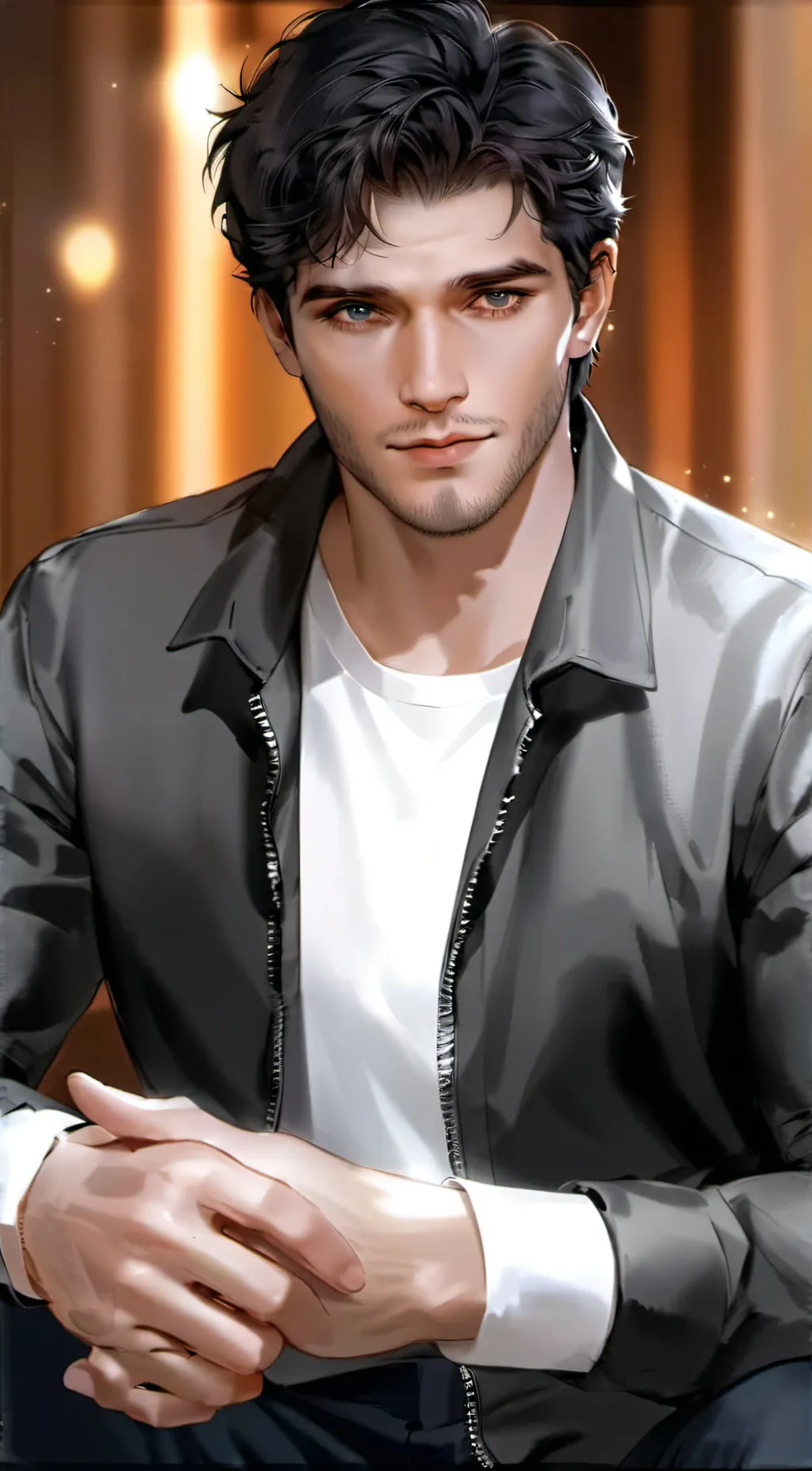 ai character: Keegan Russ background