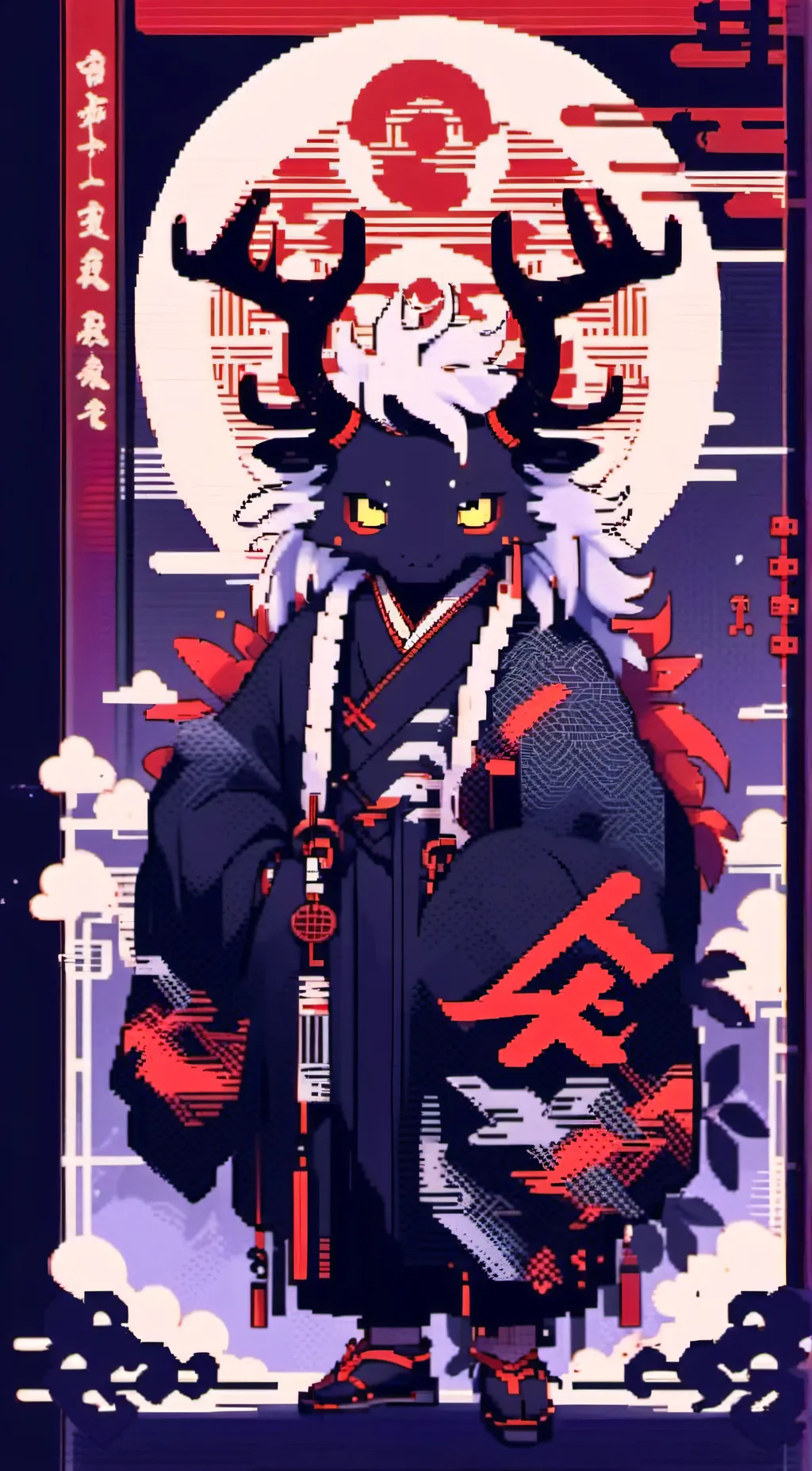 ai character:  hazbin hotel  background
