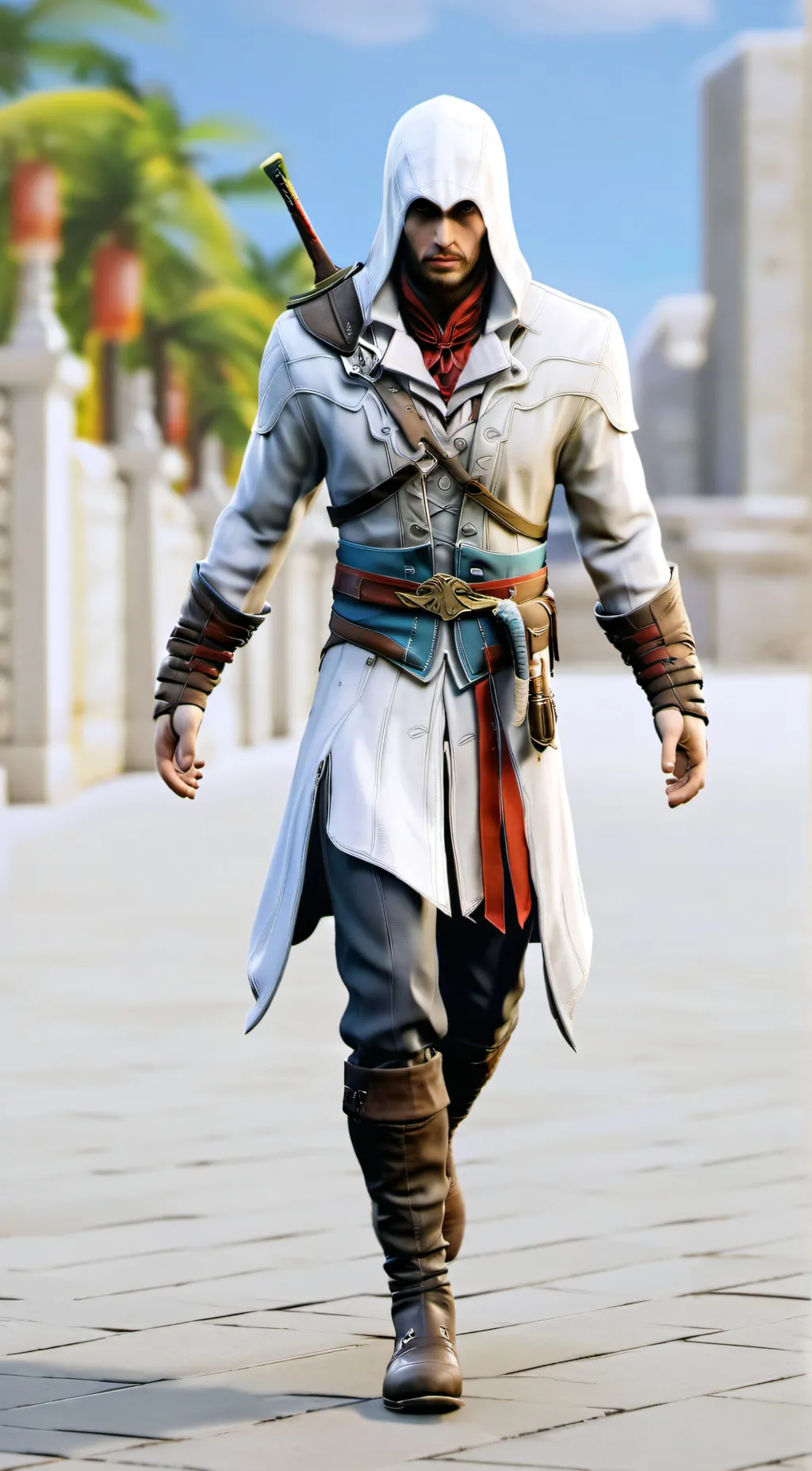 ai character: Assasin's Creed background