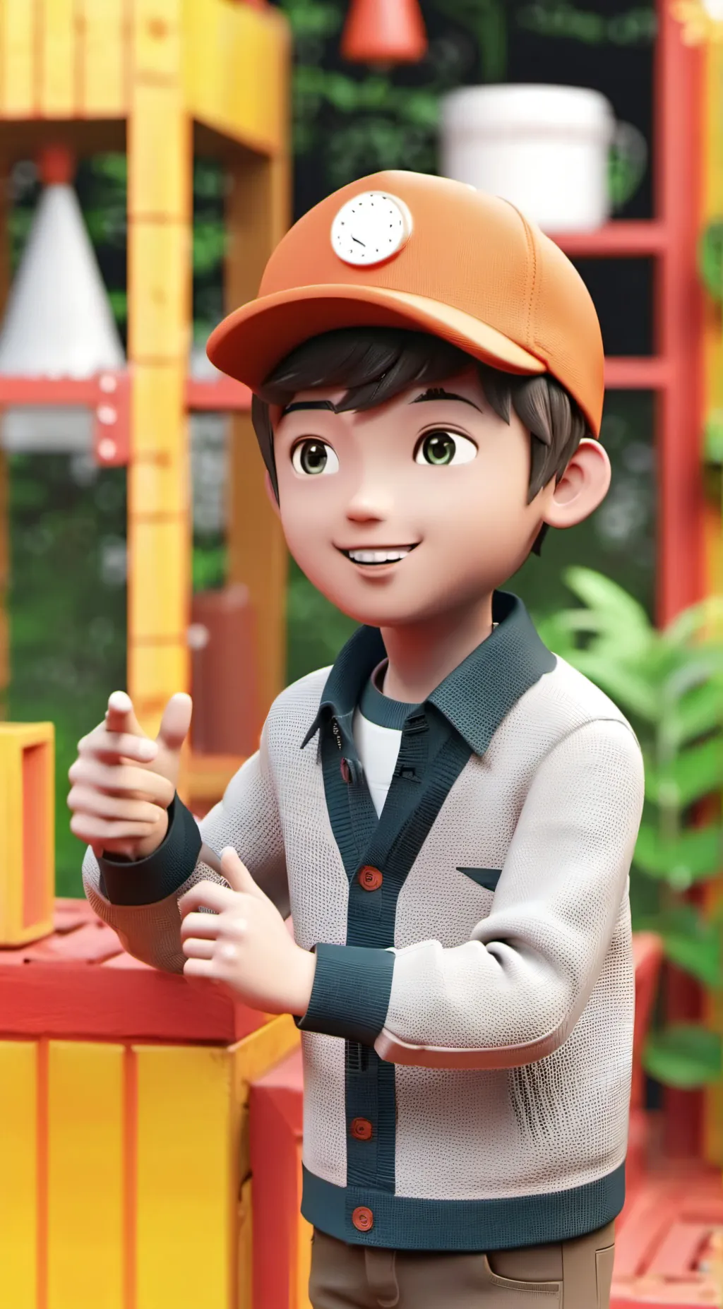 ai character: BoBoiBoy background