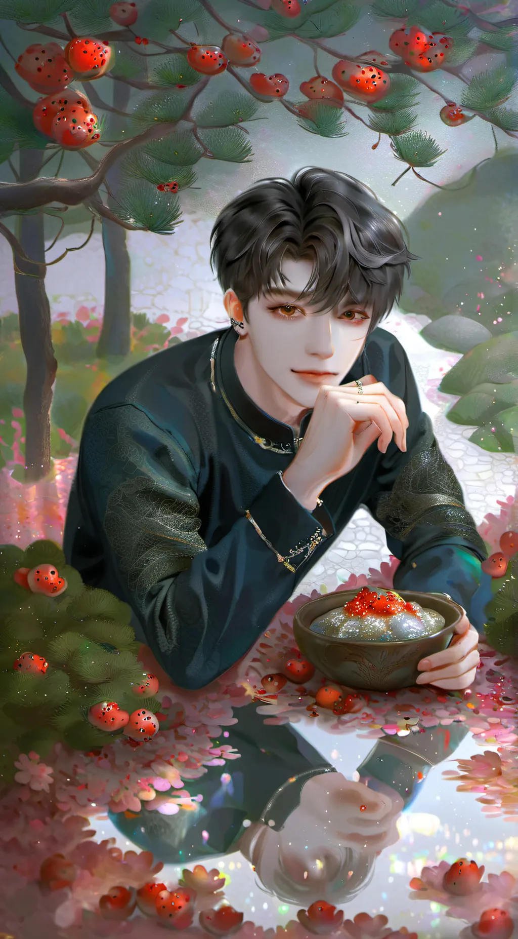 ai character: Max background