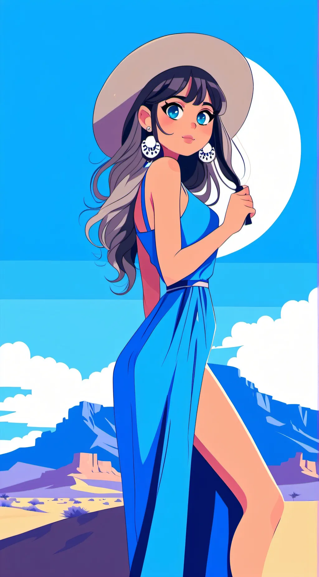 ai character: Anna  background