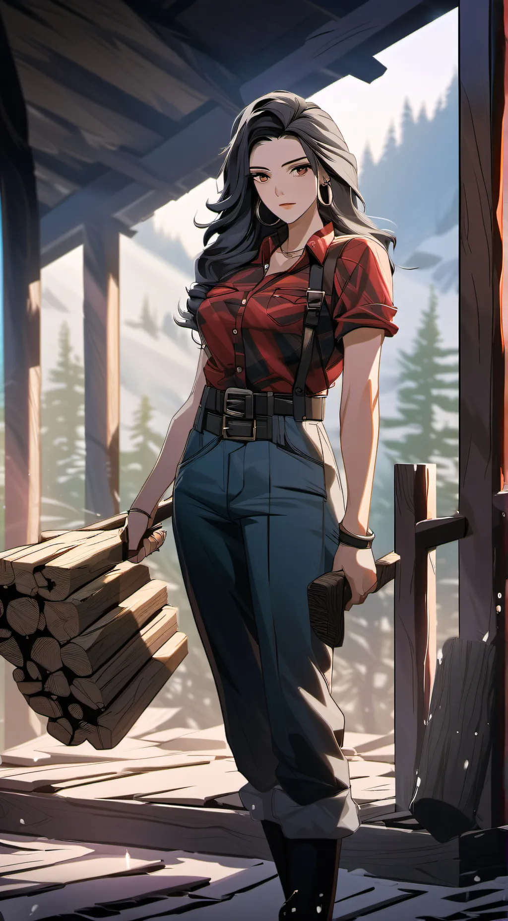 ai character: Sophia background