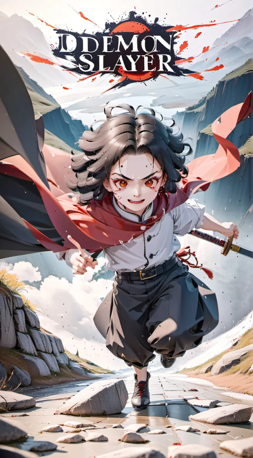 ai character: Demon Slayer background