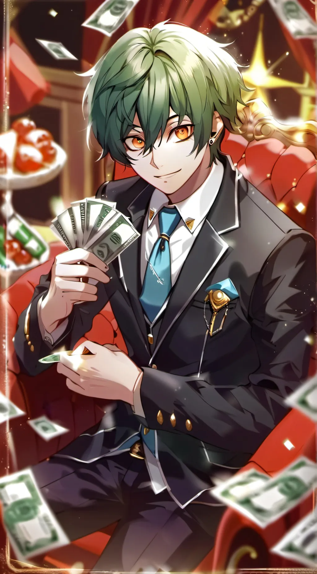 ai character: Rich Deku background
