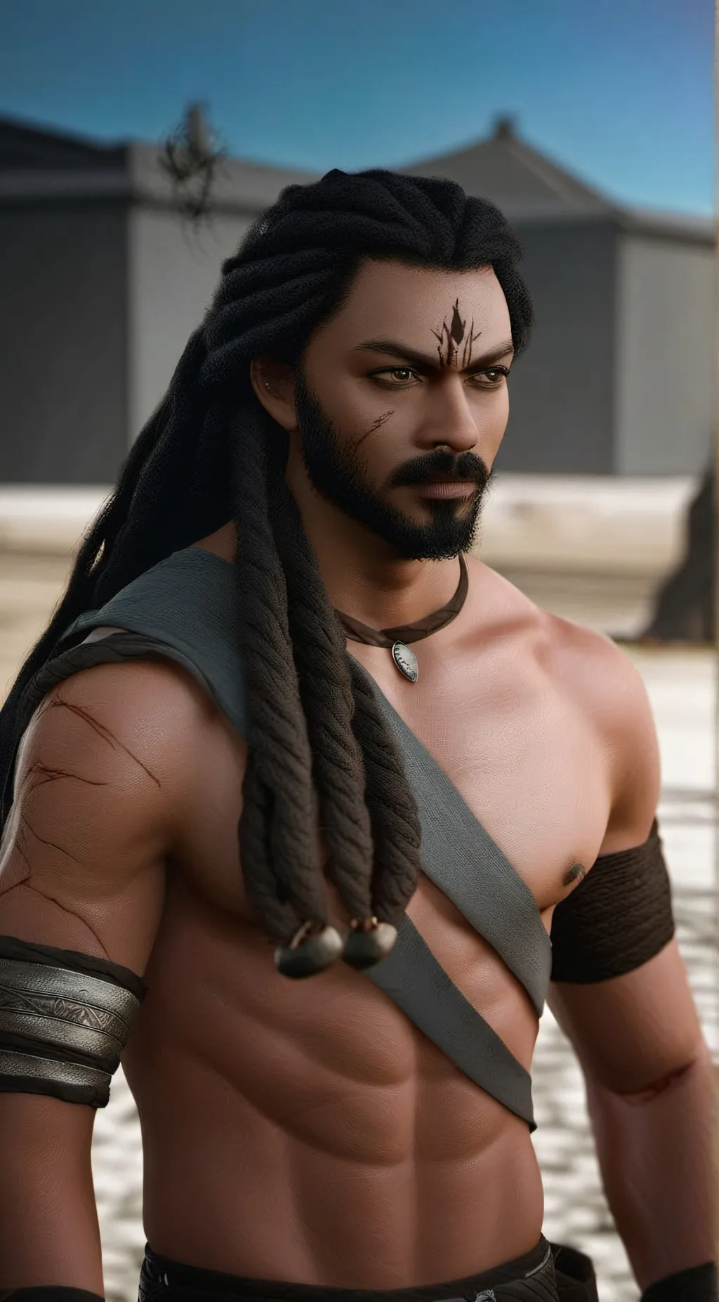 ai character: Noro  background