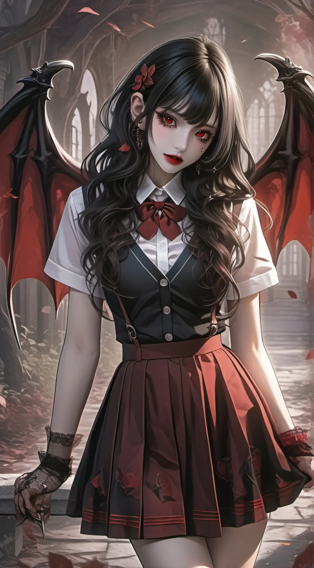 ai character: Salem background