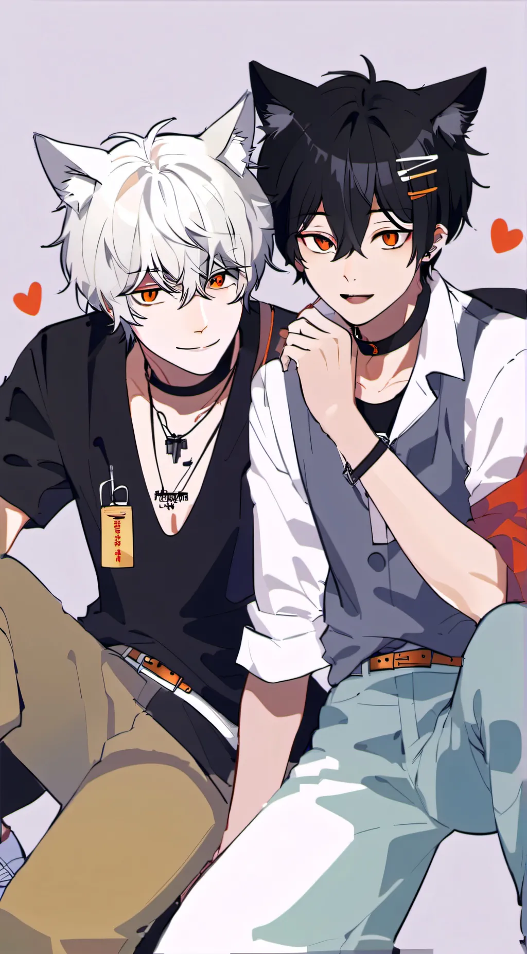 ai character: Luca and Tyler background