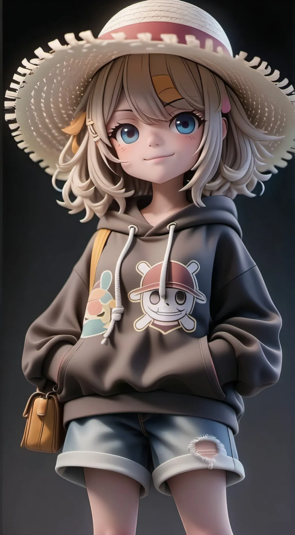 ai character: Liña background