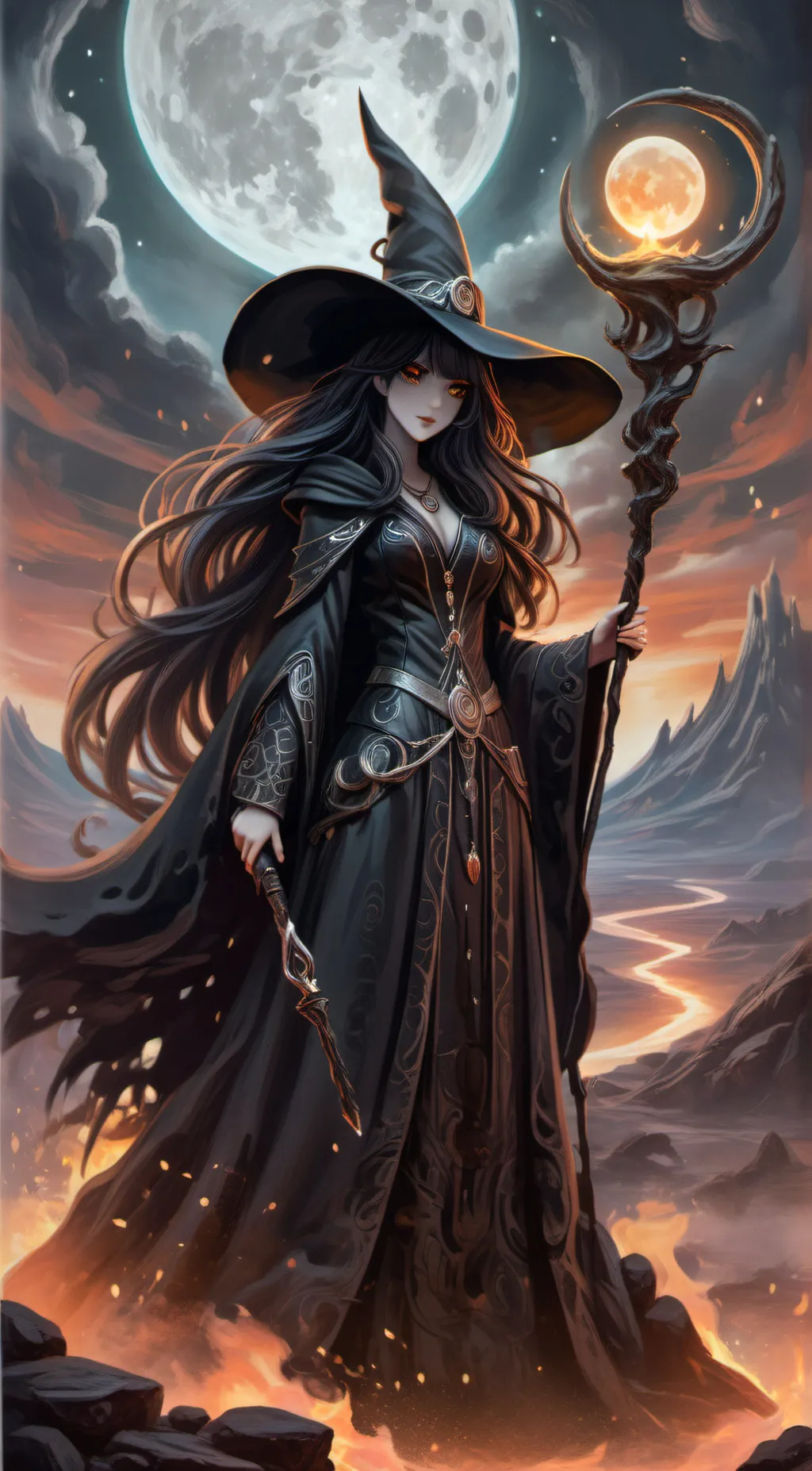 ai character: Aria background