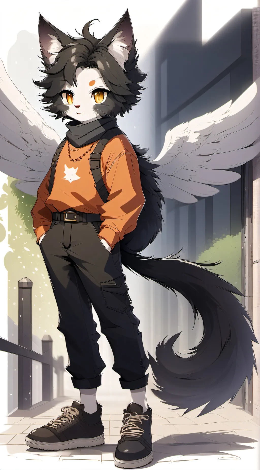ai character: Ema background