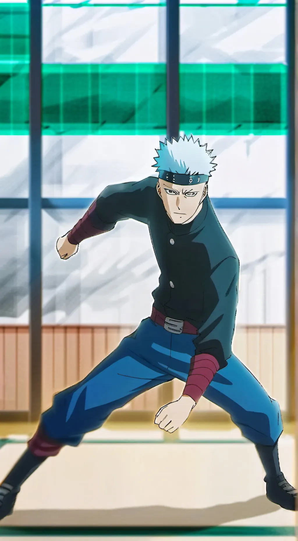 ai character: gojo satoru background