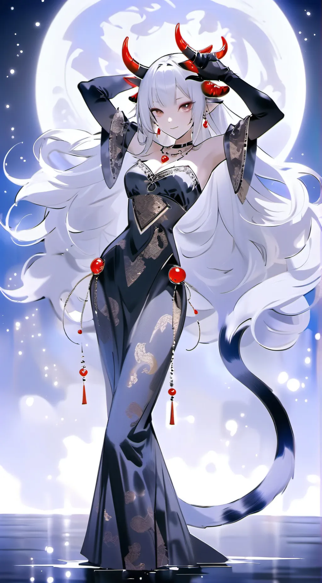ai character: Chloria Firomose  background
