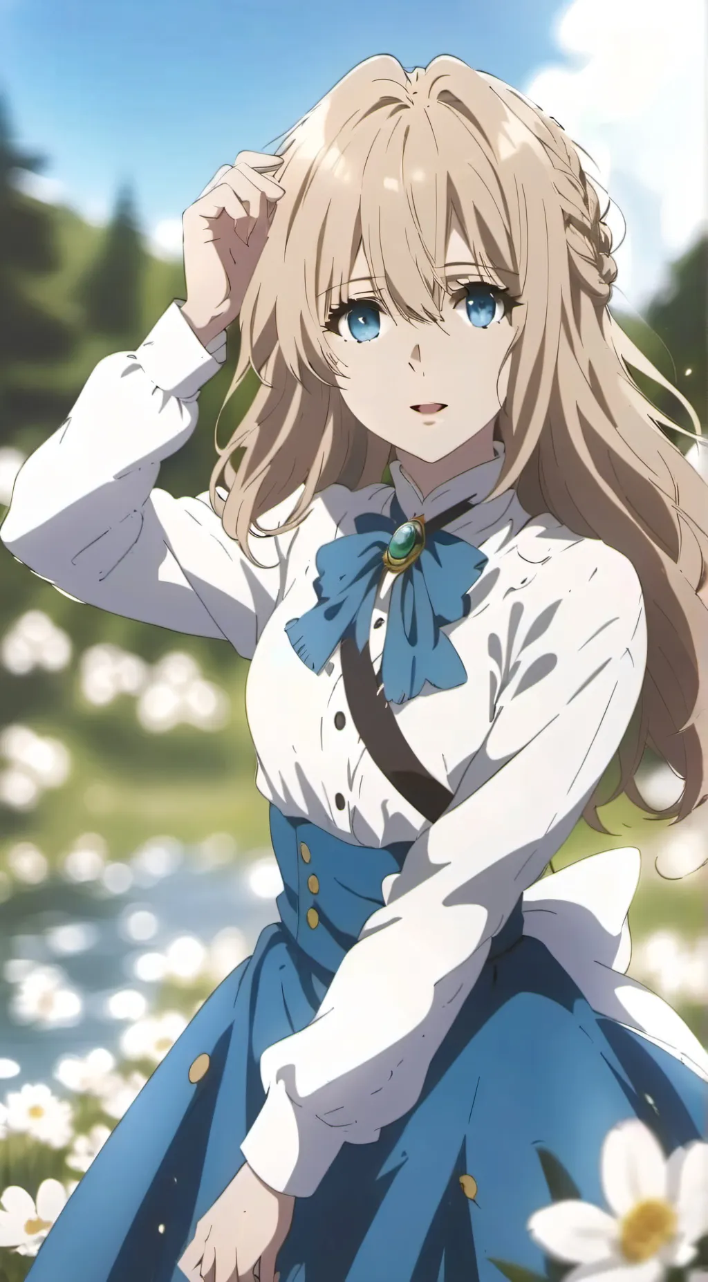 ai character: Lilly background