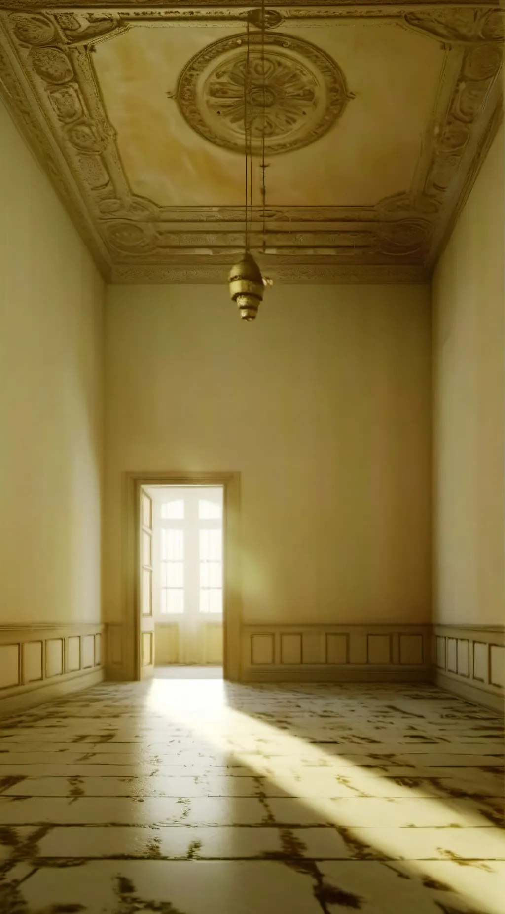 ai character: The Backrooms background