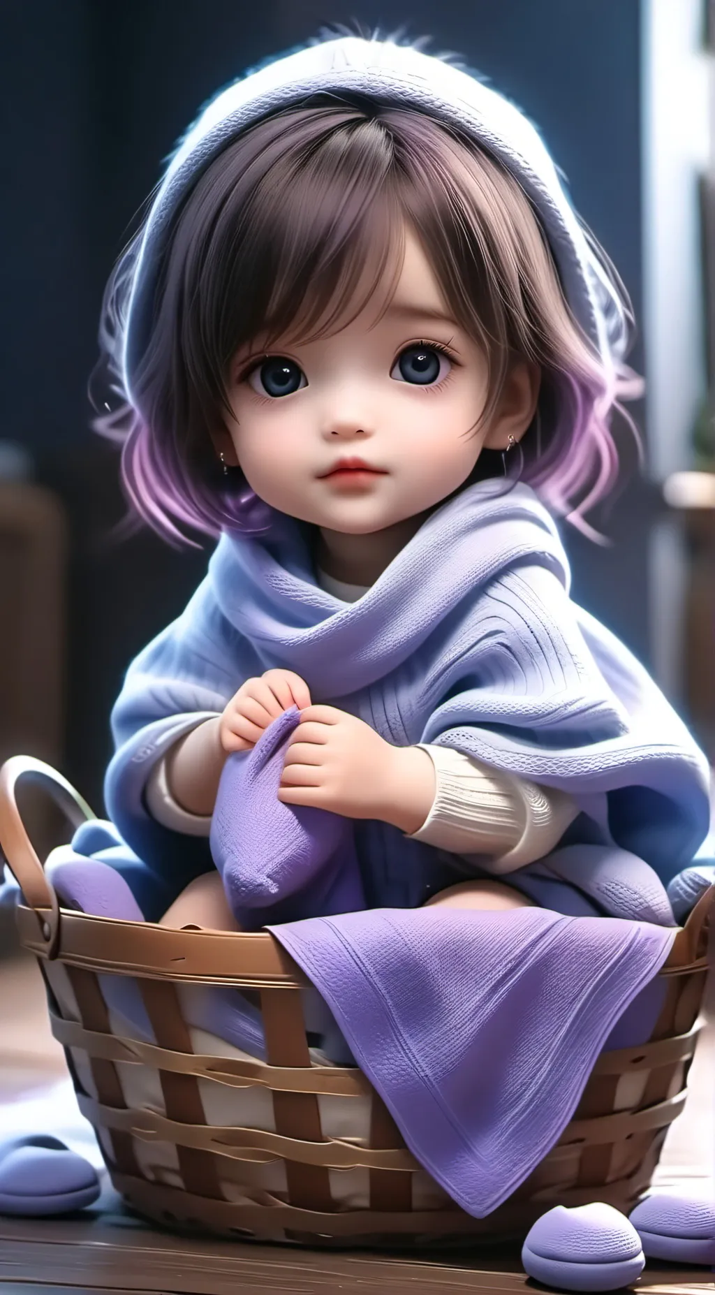 ai character: Baby background