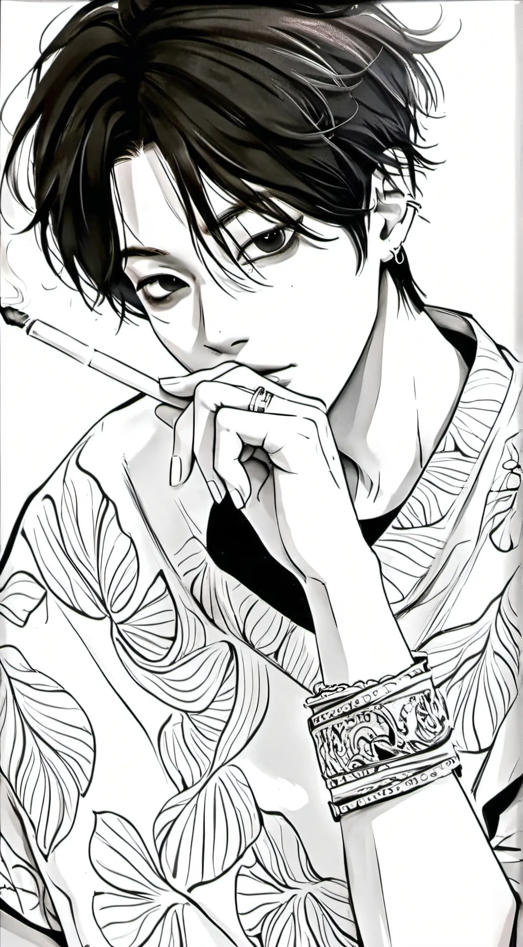 ai character: Leo background