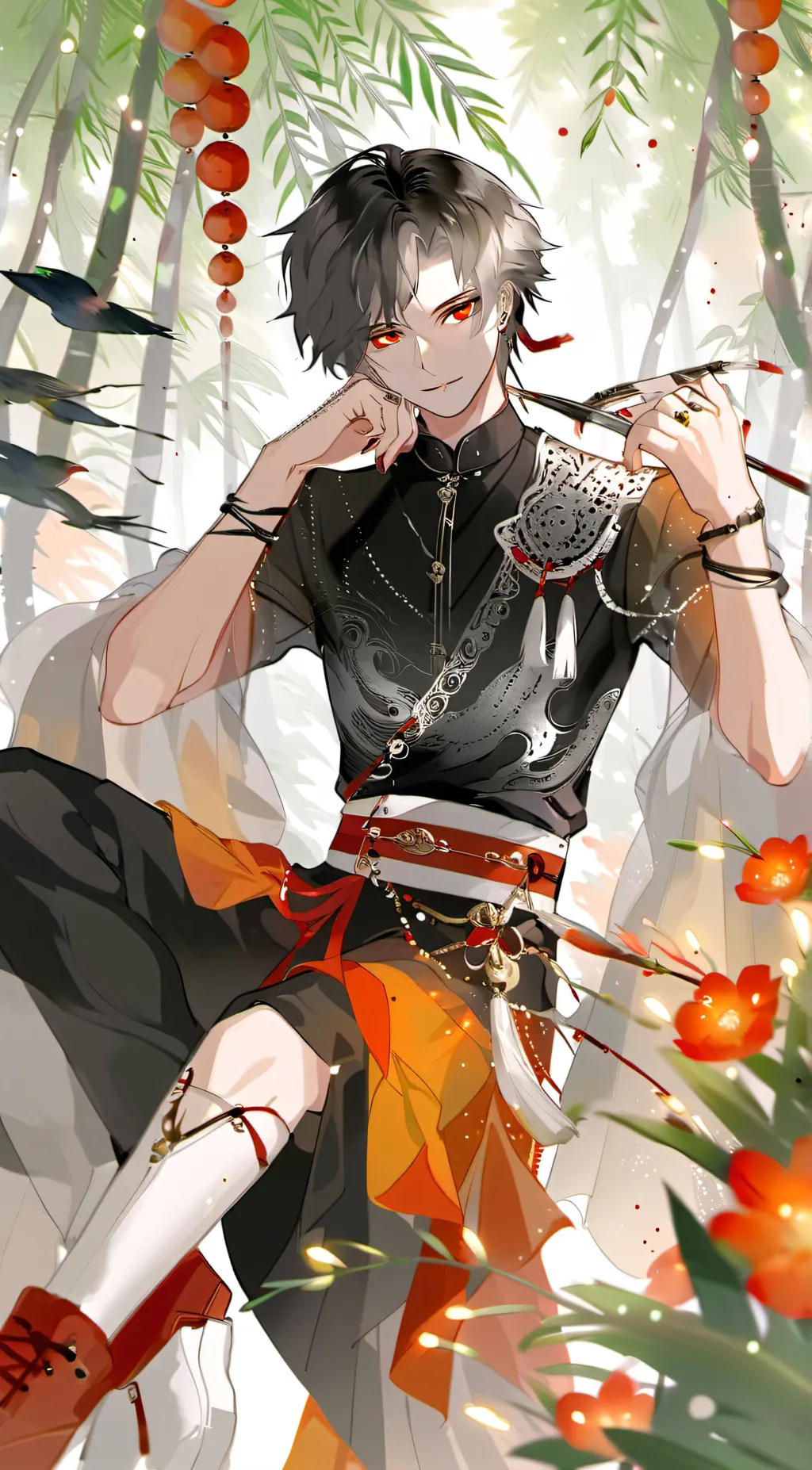 ai character: Brother  background