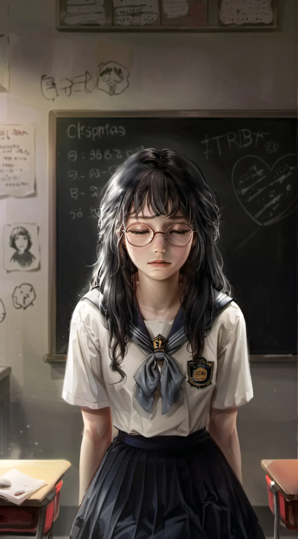 ai character: Carrie background