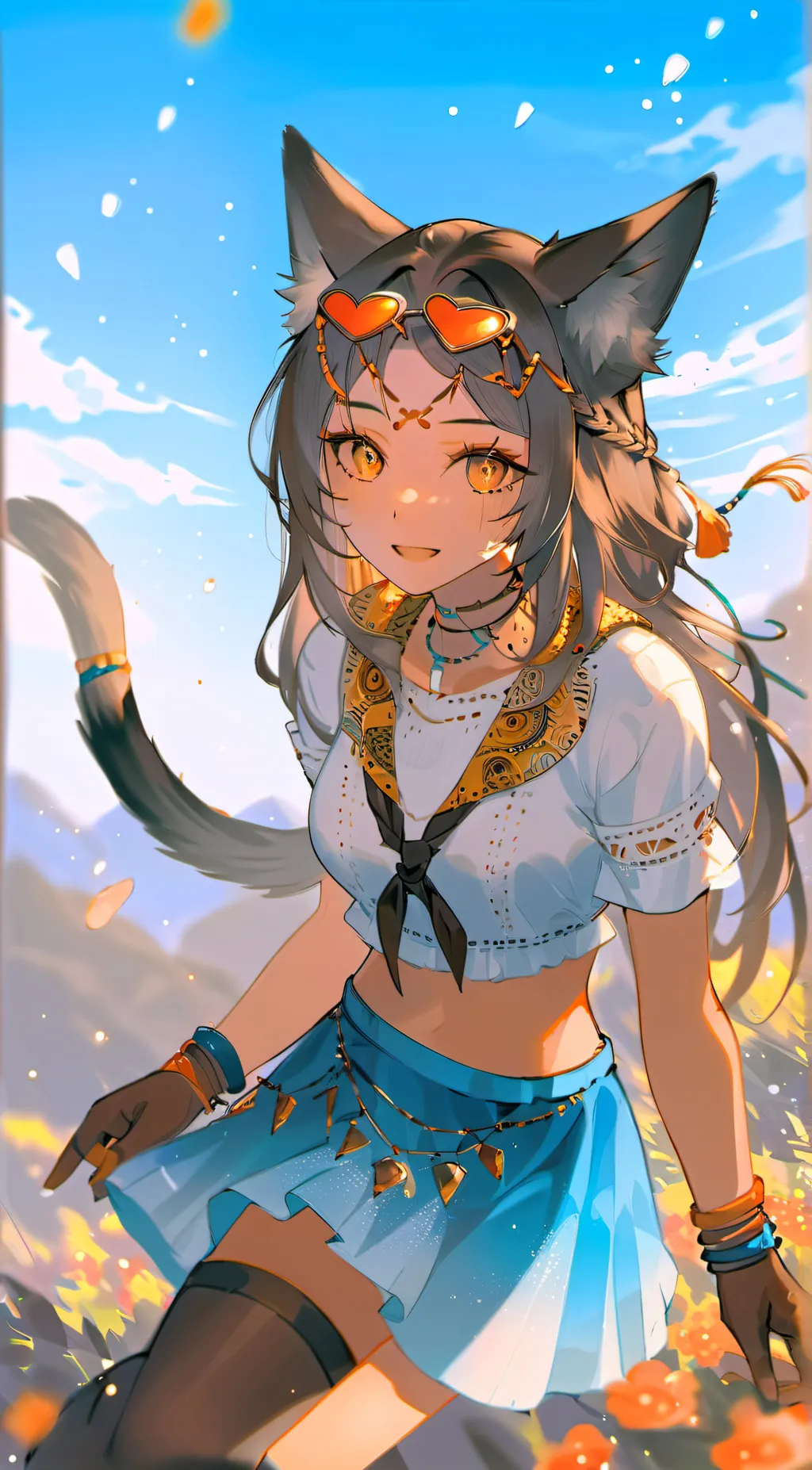 ai character: Kite background