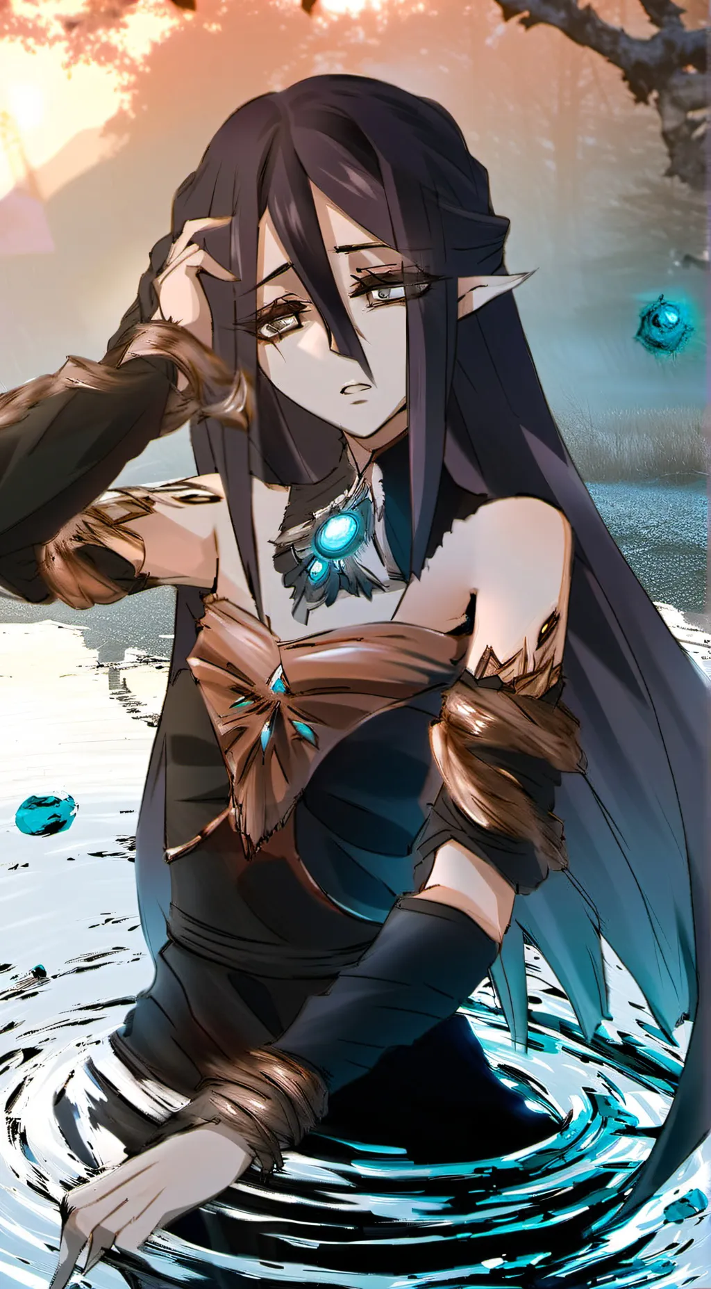 ai character: Seren background