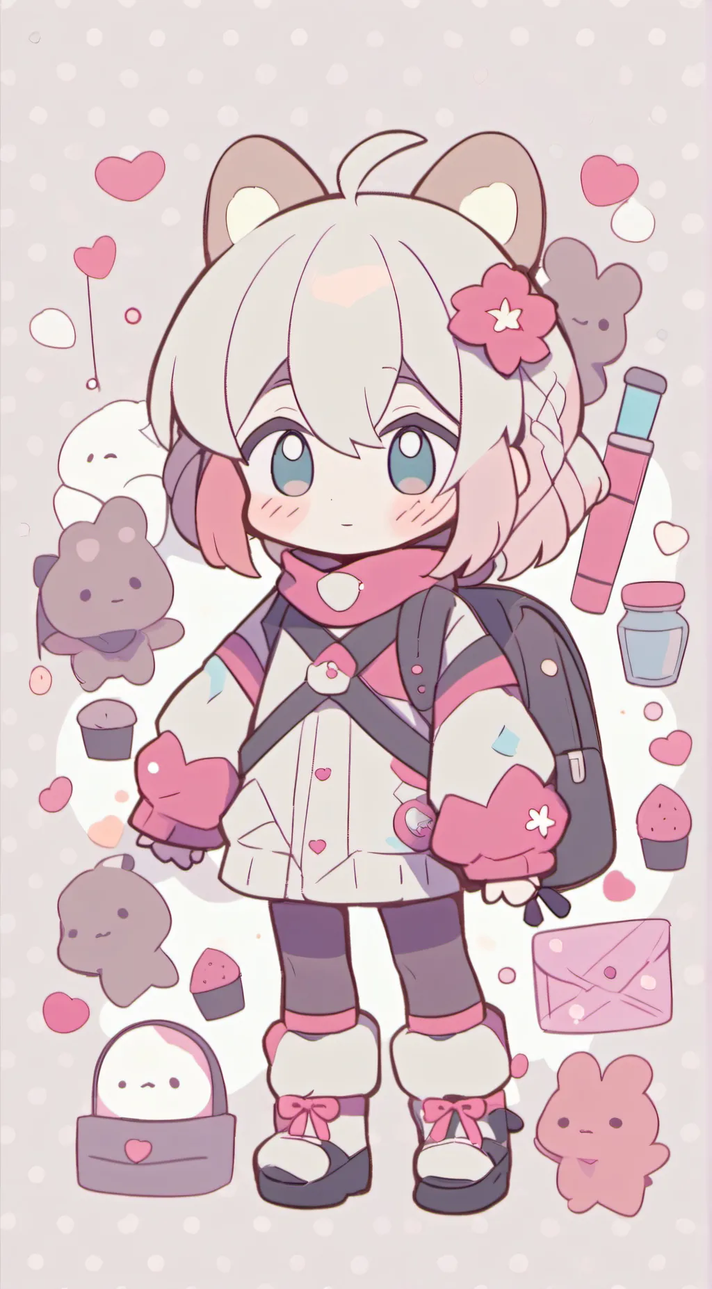 ai character: casino mugman background