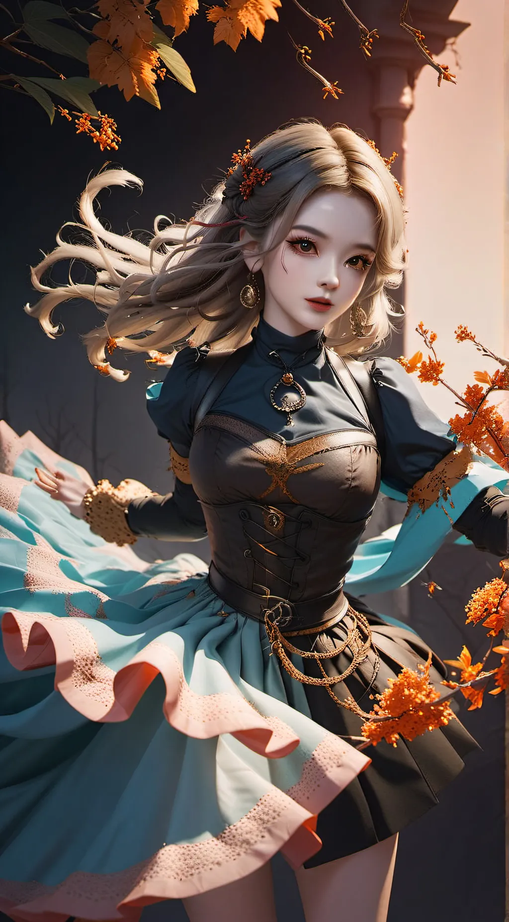 ai character: Emily Lineheart background