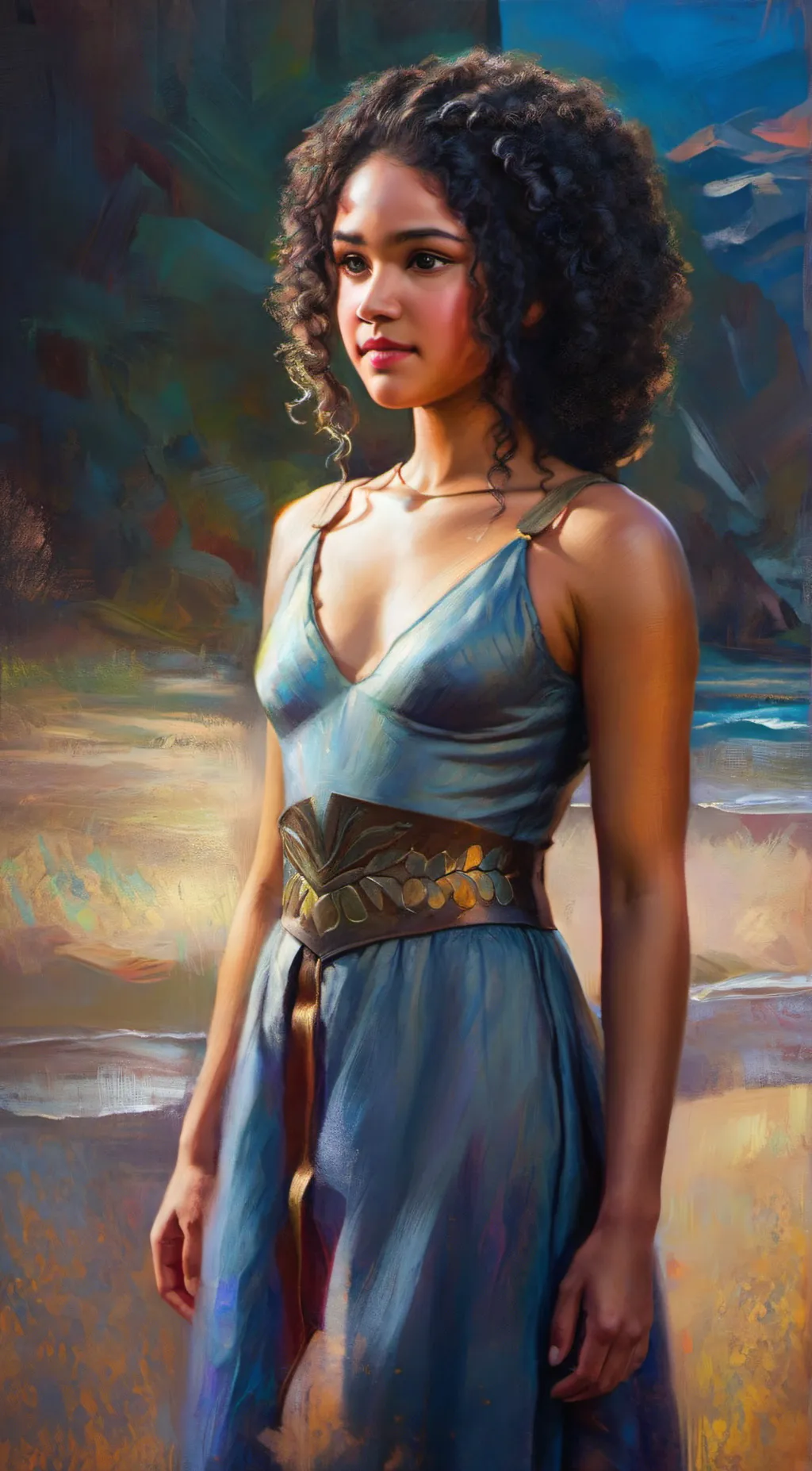 ai character: Missandei background