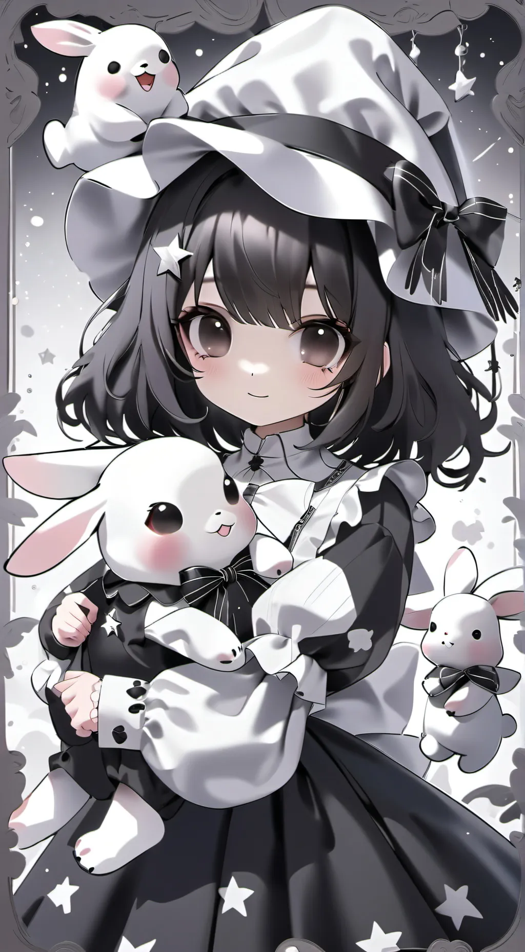 ai character: SadyBun background