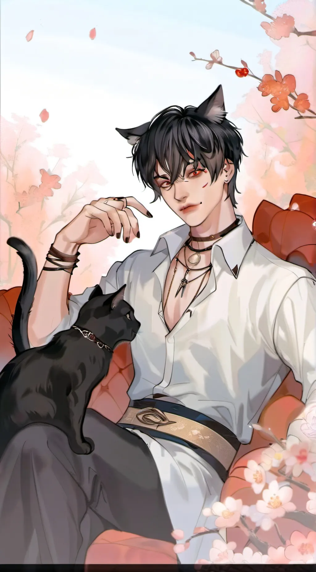 ai character: Tim Paws  background
