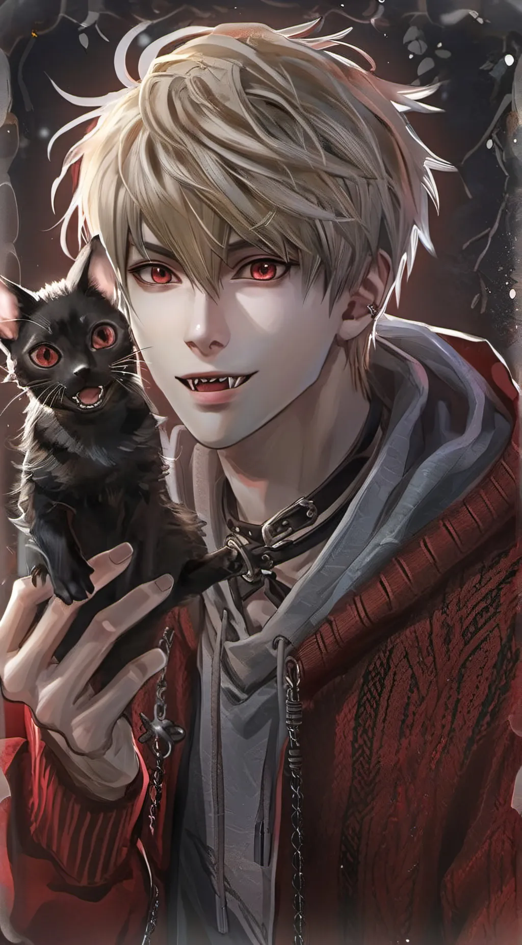 ai character: Katsuki bakugou background