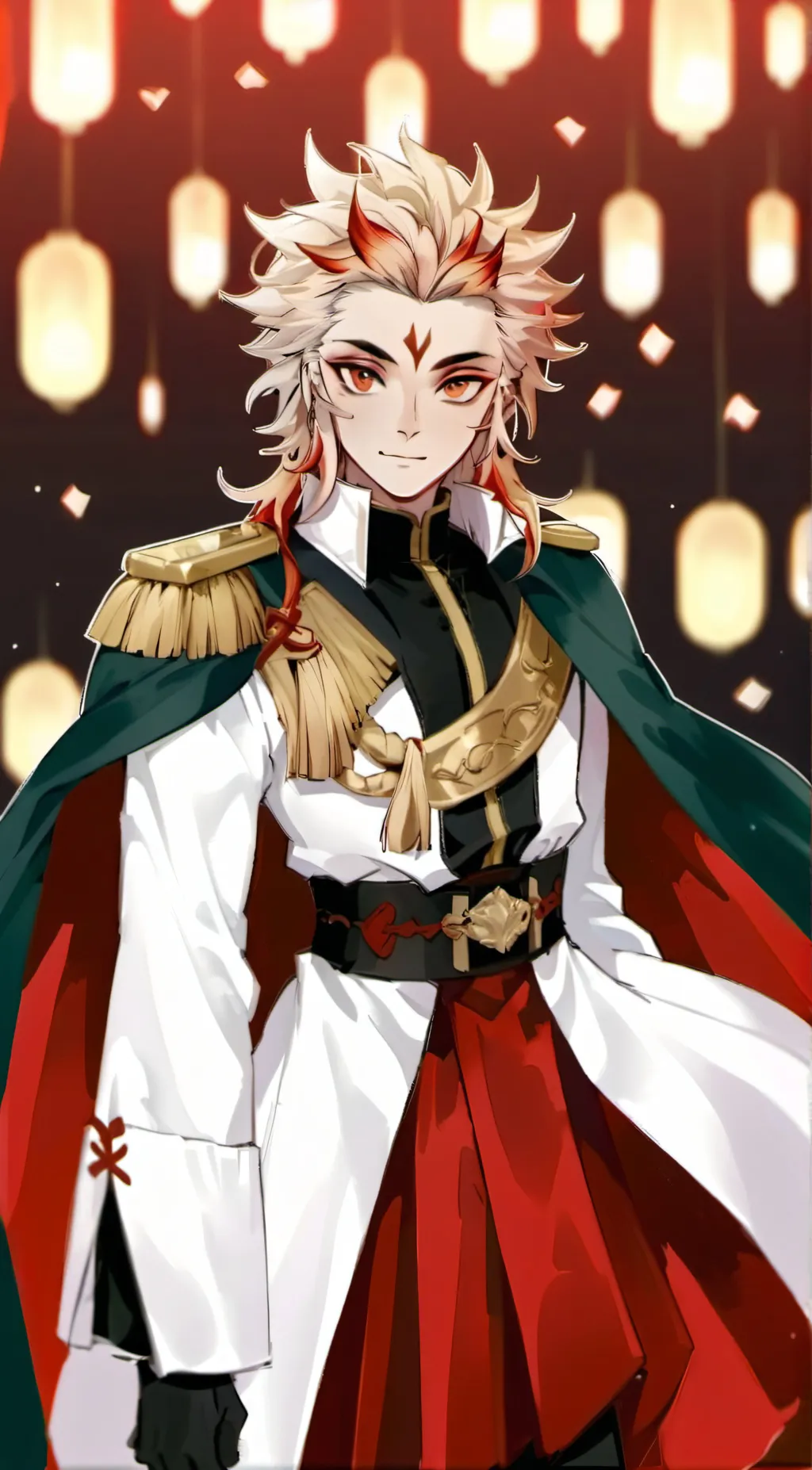 ai character: Rengoku♡♡ background