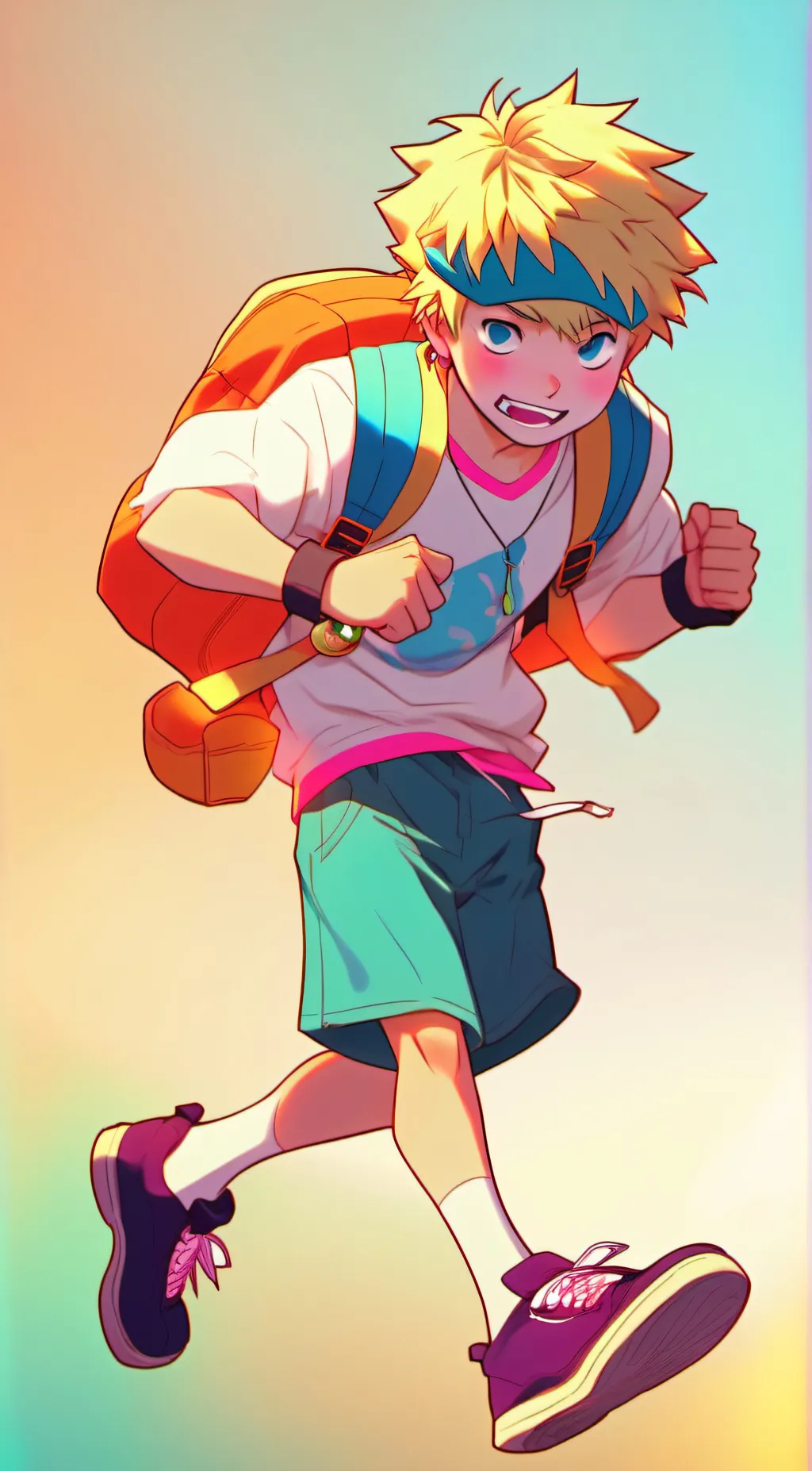 ai character: bakugo x deku background
