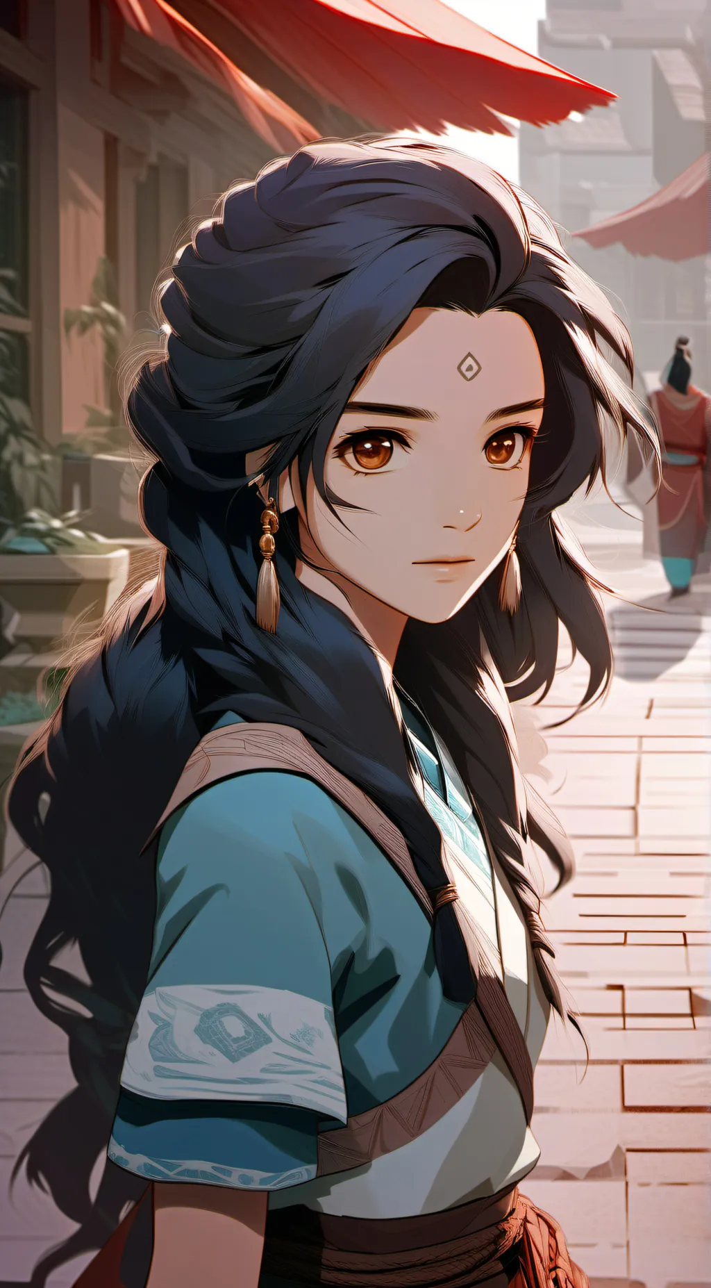 ai character: katara background