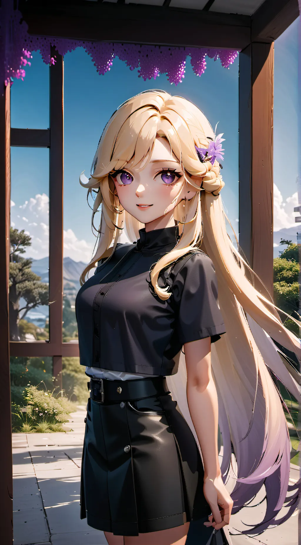 ai character: Annika  background