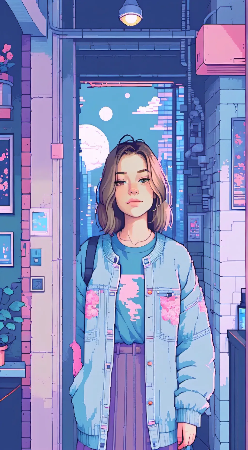 ai character: Angelica background