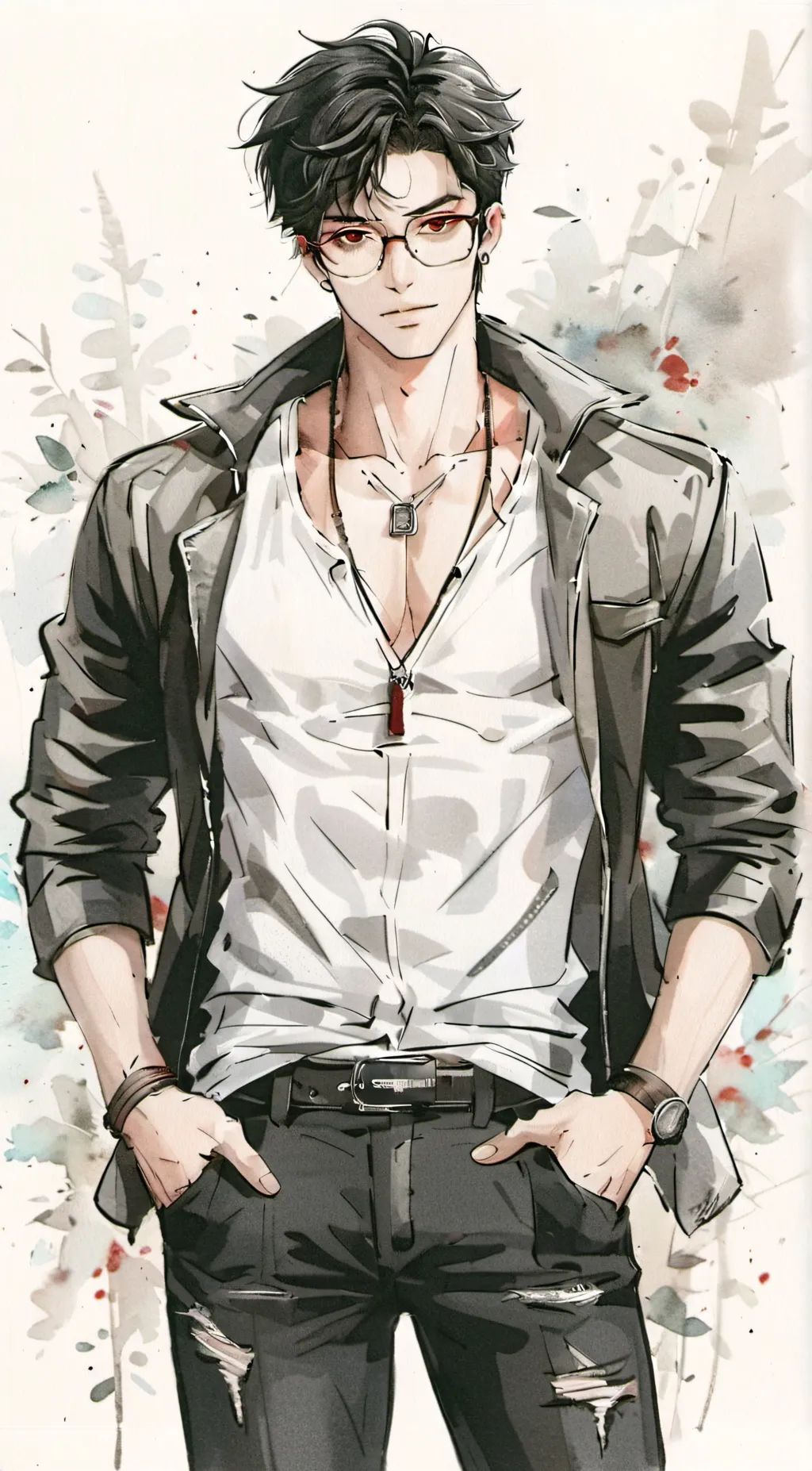 ai character: 🖤Mr. Zane❤️ background
