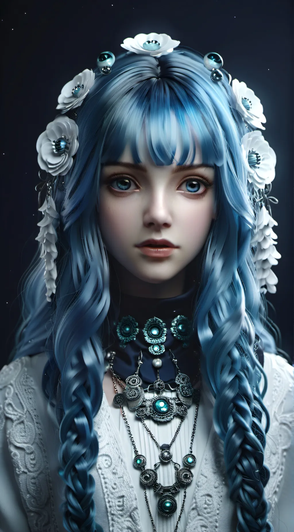 ai character: Evelyn background