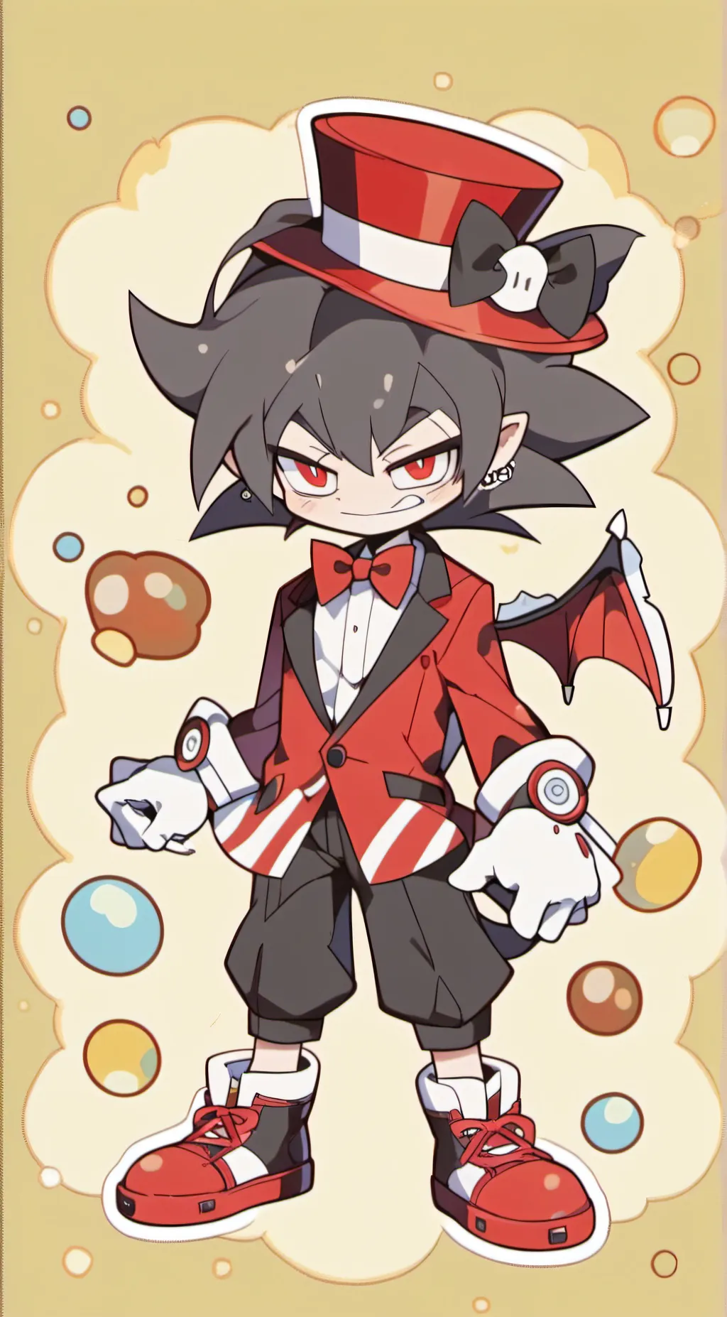 ai character: Husker background