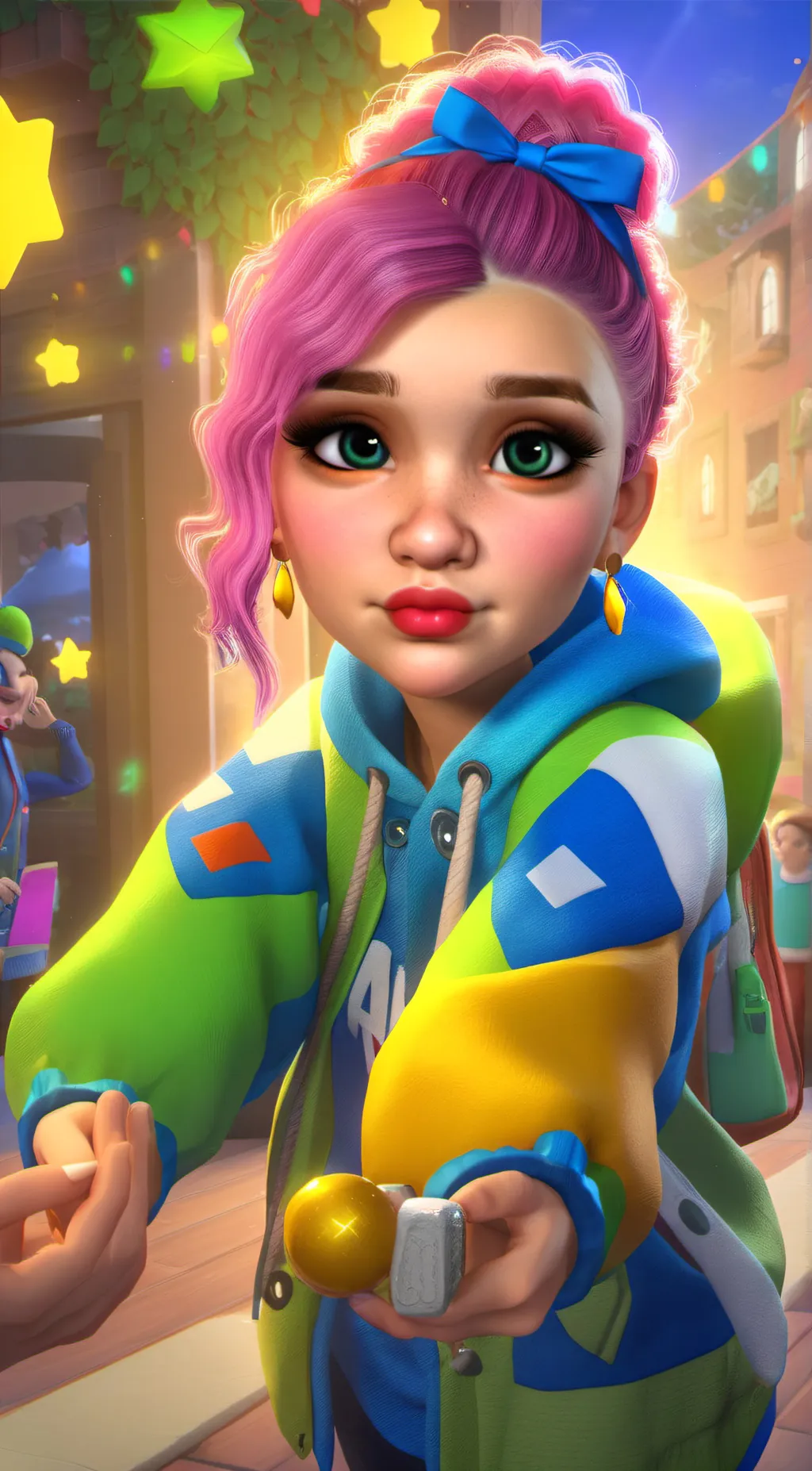 ai character: Emily background